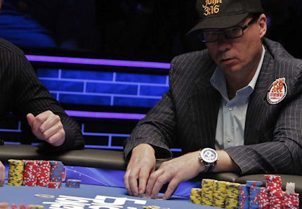 Steicke at the final table (photo: Epic Poker League)