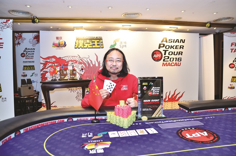 APT Macau champion Guo Dong