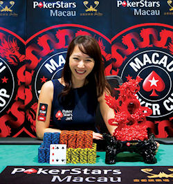 PokerStars Team Asia pro Celina Lin wins her second MPC Red Dragon main event