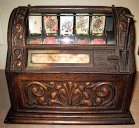 The Sittman and Pitt card machine appeared in 1891
