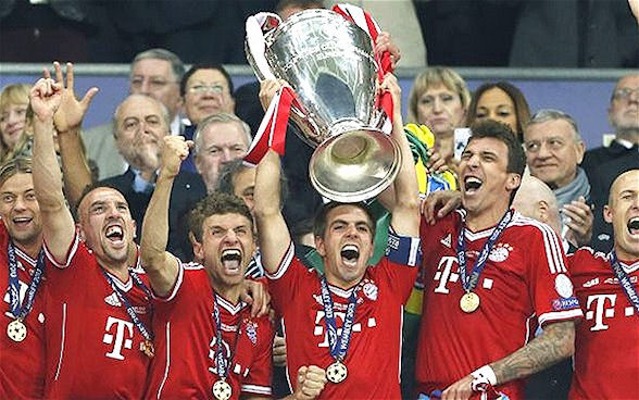 Bayern Munich, the new king of European football!