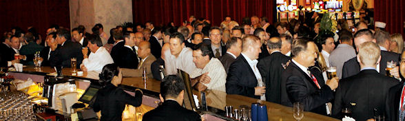 Bellini Lounge at the Venetian hosted the manufacturers' party during G2E