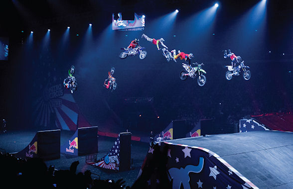 The Nitro Circus boys thrilled the Macau audience in late August