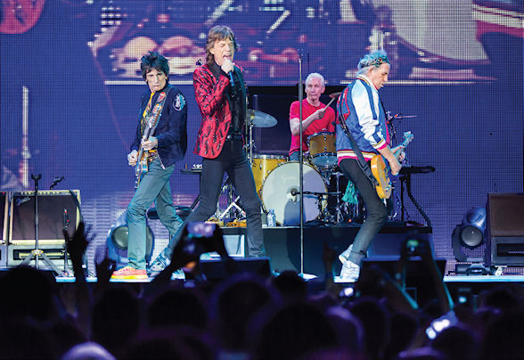 The Rolling Stones put on a dazzling show