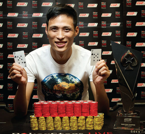Jiajun Liu became the second Chinese player in as many years to win the APPT Macau Main Event