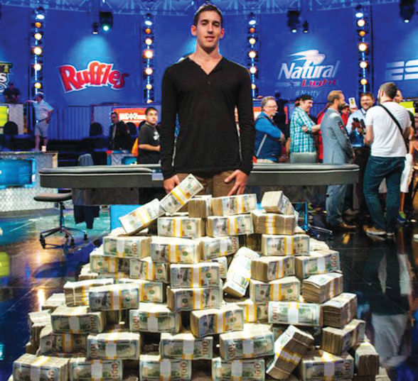 Even with US$15.3 million to cheer him up, Big One for One Drop champion Daniel Colman bizarrely struggled to manage a smile and shunned the world poker media