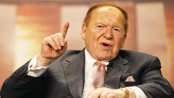 拉斯维加斯金沙集团主席兼首席执行官Sheldon Adelson