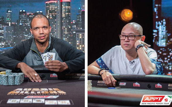 Phil Ivey and Richard Yong