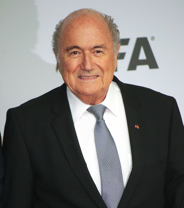 [b]Controversial FIFA President Sepp Blatter[/b]