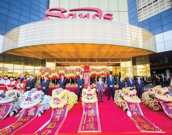 [b]Sands China executives participated in traditional ceremonies at Sands properties to welcome in the Year of the Monkey[/b]