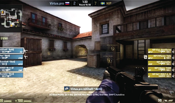 [b]In Counter-Strike, two teams of five players each face off in a tactical battle for supremacy[/b]