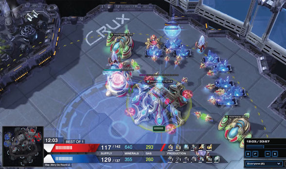 [b]Starcraft II sees two competing players building an army with which to destroy their opponent's base[/b]